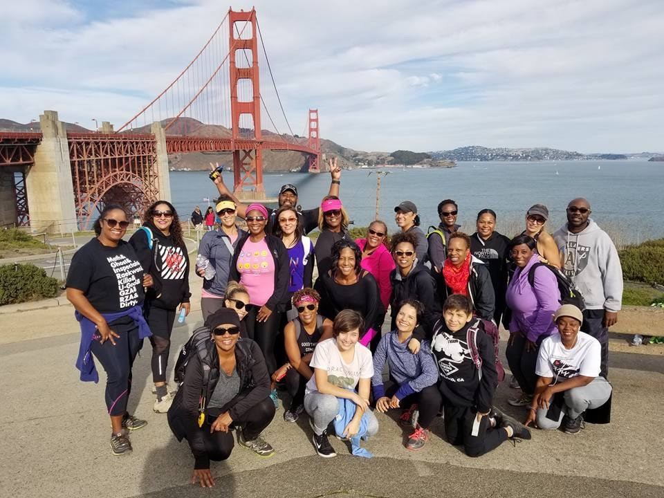 HIKING WITH HEALTH CONSCIOUS BLACK PEOPLE