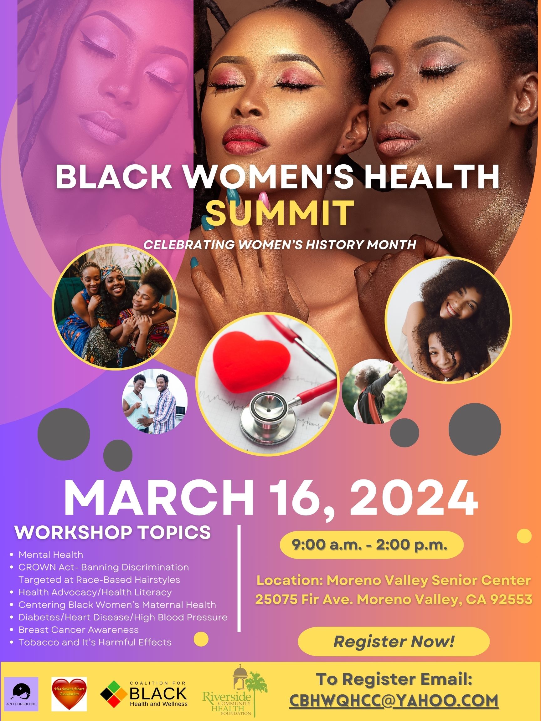 CBHW Black Womens Health Summit 2024