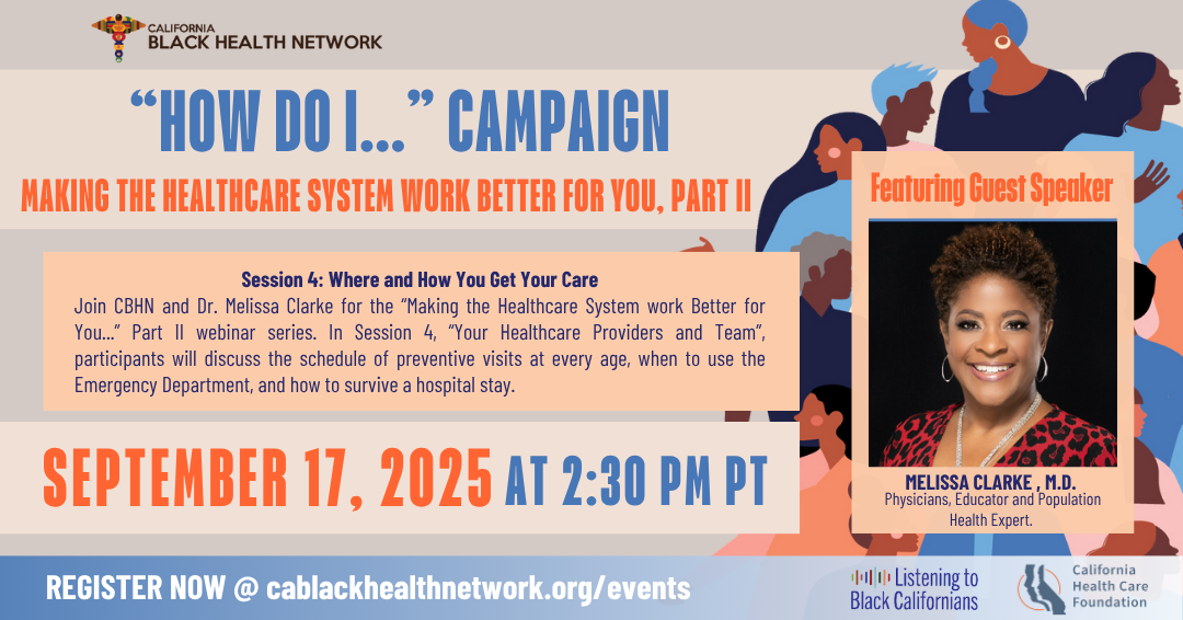 Making the Healthcare System Work Better for You Series Part II, Session 4: Your Healthcare Providers and Team