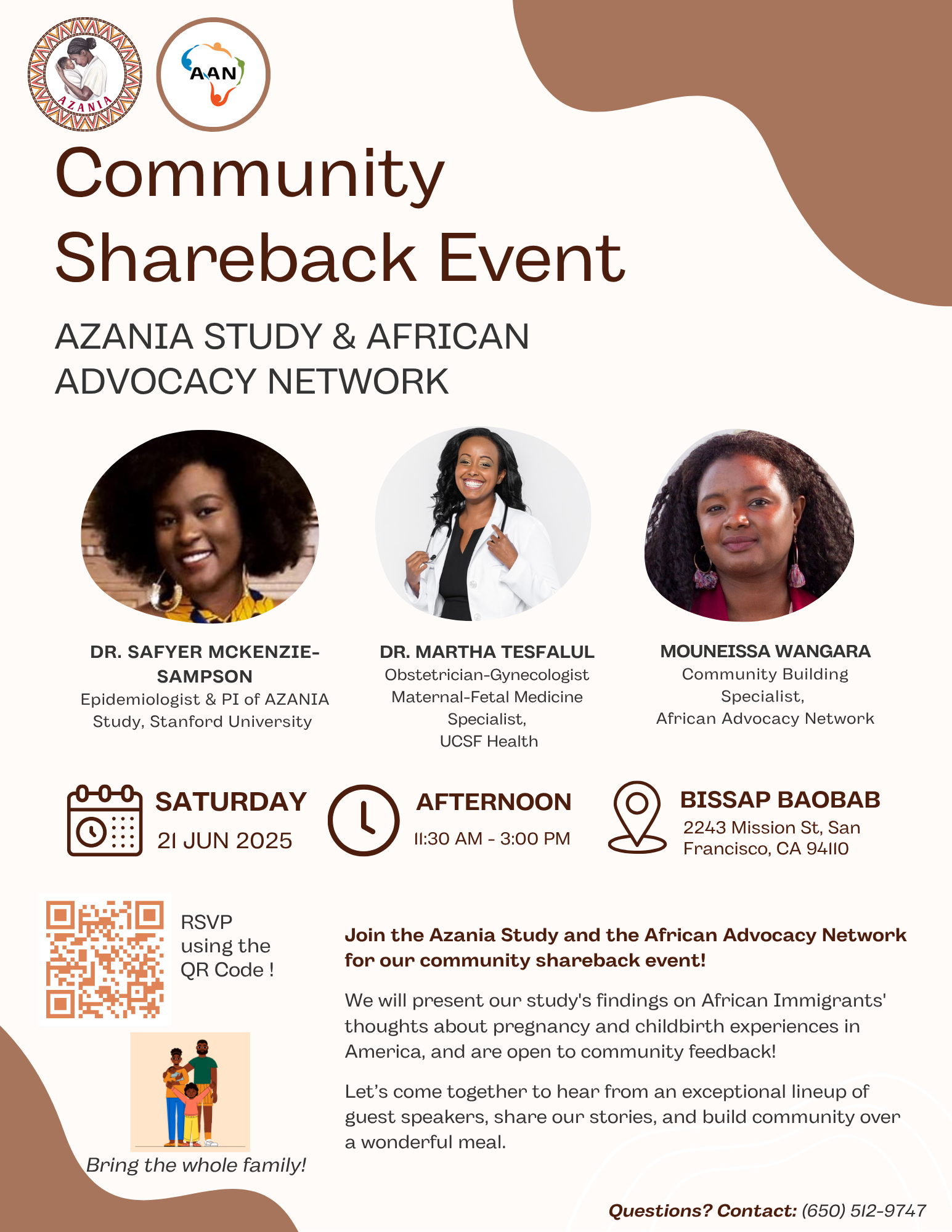 AZANIA Study & African Advocacy Network Community Shareback